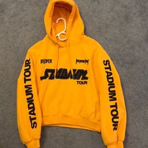 Cropped Justin Bieber Sweatshirt